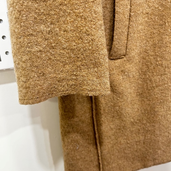 J.Crew Daphne Topcoat - Italian Boiled Wool - Heathered Acorn - Size 6 - Picture 8 of 15